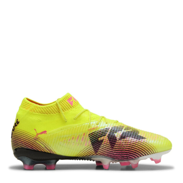 Puma Future 8 Junior Firm Ground Football Boots – Yellow Alert - Image 4