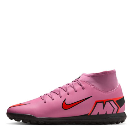 Nike Mercurial Superfly 10 Turf Football Boots – Pink/Black – view 2