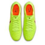 Nike Tiempo Legend 10 Firm Ground Football Boots – Volt/Black – view 6