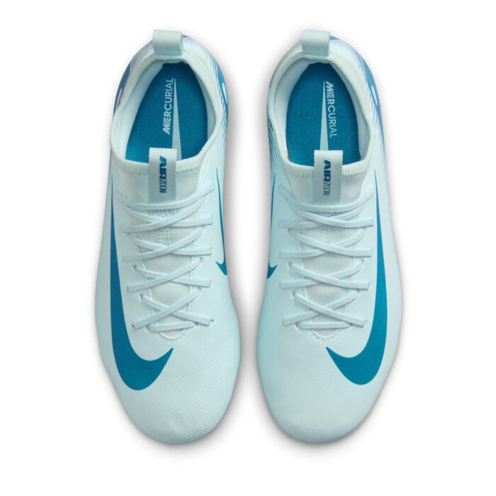 Nike Zoom Mercurial Vapor 16 Junior Firm Ground Football Boots – Blue/Baltic – view 5