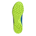 adidas Goletto Junior Turf Football Boots – Blue/Lemon – view 6
