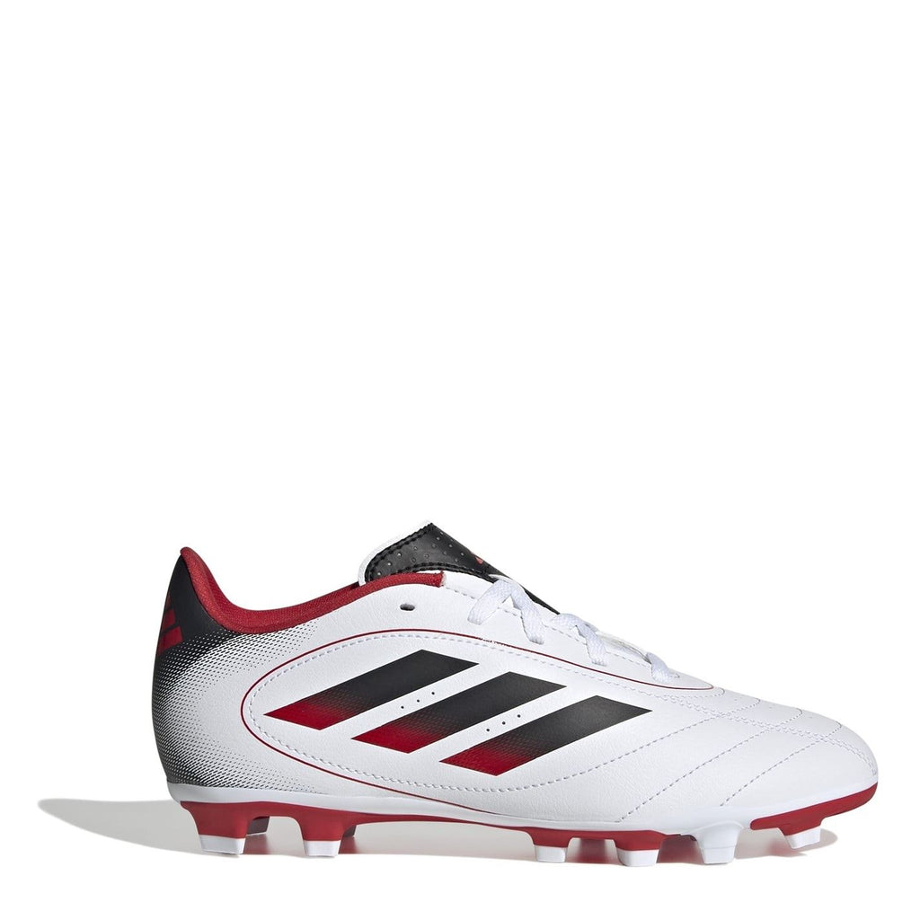 adidas Goletto Viii Junior Firm Ground Football Boots – White/Solar Red adidas Goletto Viii Junior Firm Ground Football Boots – White/Solar Red