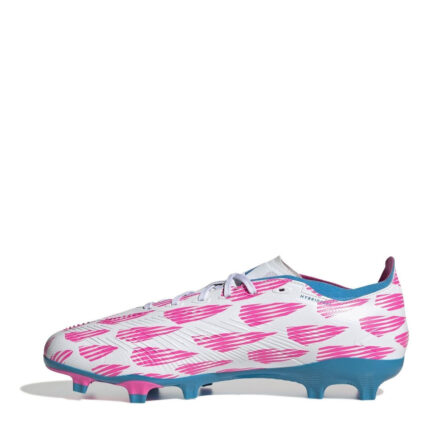 adidas Predator 24 Firm Ground Football Boots – White/Pink – view 2