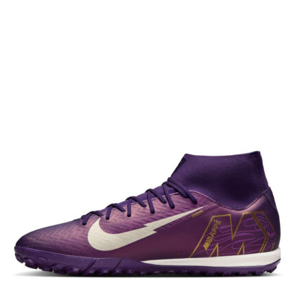 Nike Mercurial Superfly 10 Turf Football Boots – Purple/Ivory – view 2