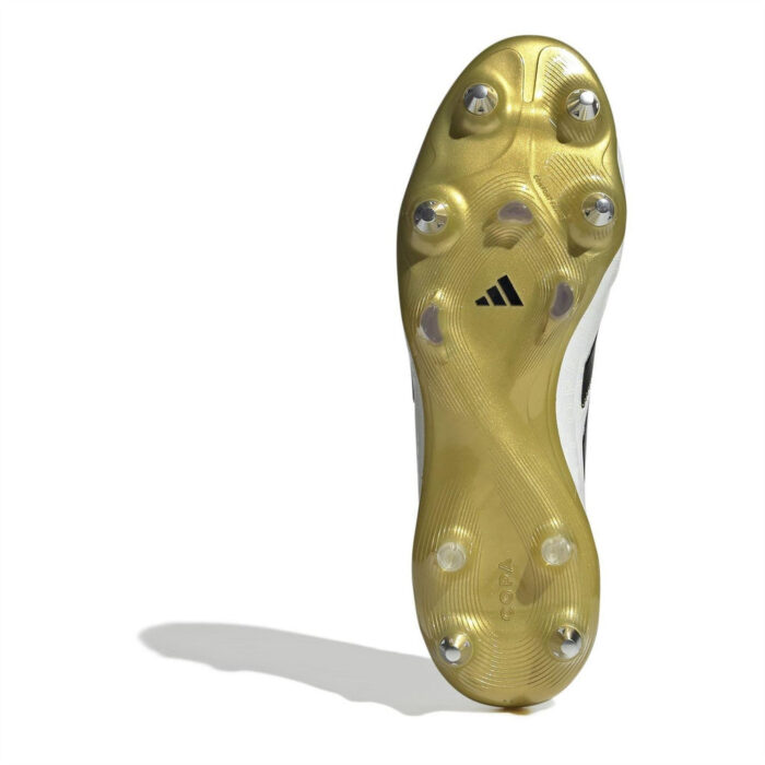 adidas Copa Pure 3 Soft Ground Football Boots – White/Blk/Gold - Image 6