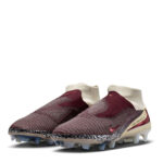 Nike Phantom 6 Low Firm Ground Football Boots – Burgundy-Print – view 4