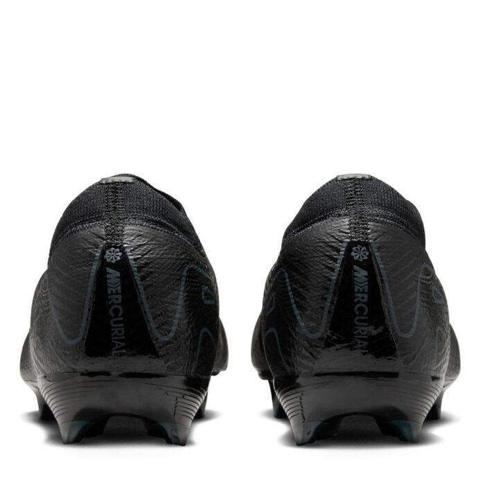 Nike Mercurial Vapor 16 Junior Firm Ground Football Boots – Black/Green - Image 5
