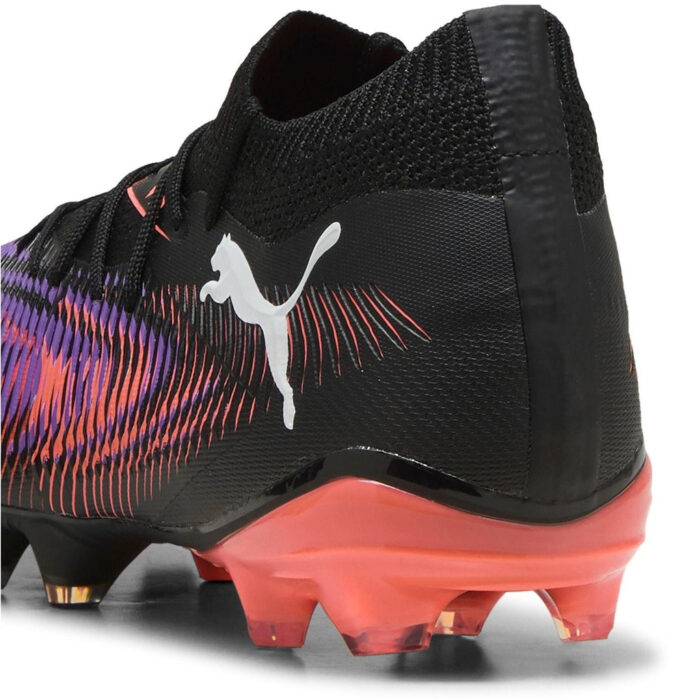 Puma Womens Future 8 Firm Ground Football Boots – Black/Purple – view 5