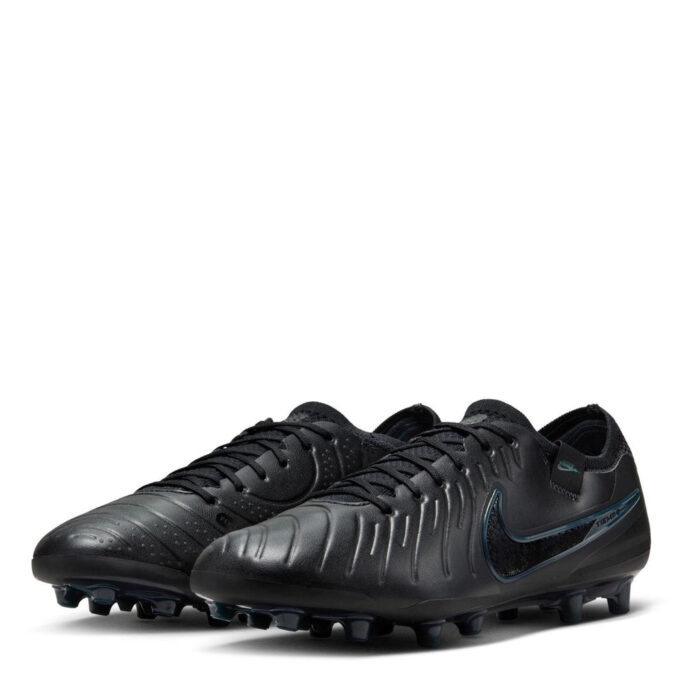 Nike Tiempo Legend 10 Artificial Ground Football Boots – Black/Green - Image 4