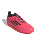 adidas F50 Junior Firm Ground Football Boots – Pink/Black – view 3