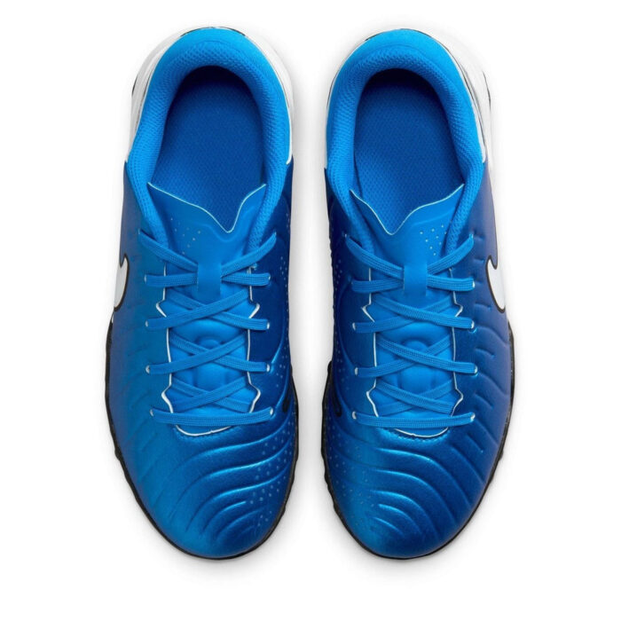 Nike Tiempo Legend 10 Junior Turf Football Boots – Blue/Baltic – view 6