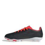 adidas Predator 24 Junior Firm Ground Football Boots – Black/White/Red – view 2