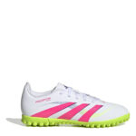 adidas Predator Junior Turf Football Boots – White/Pink