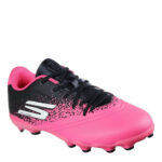 Skechers Razor Junior Firm Ground Football Boots – Black/Pink