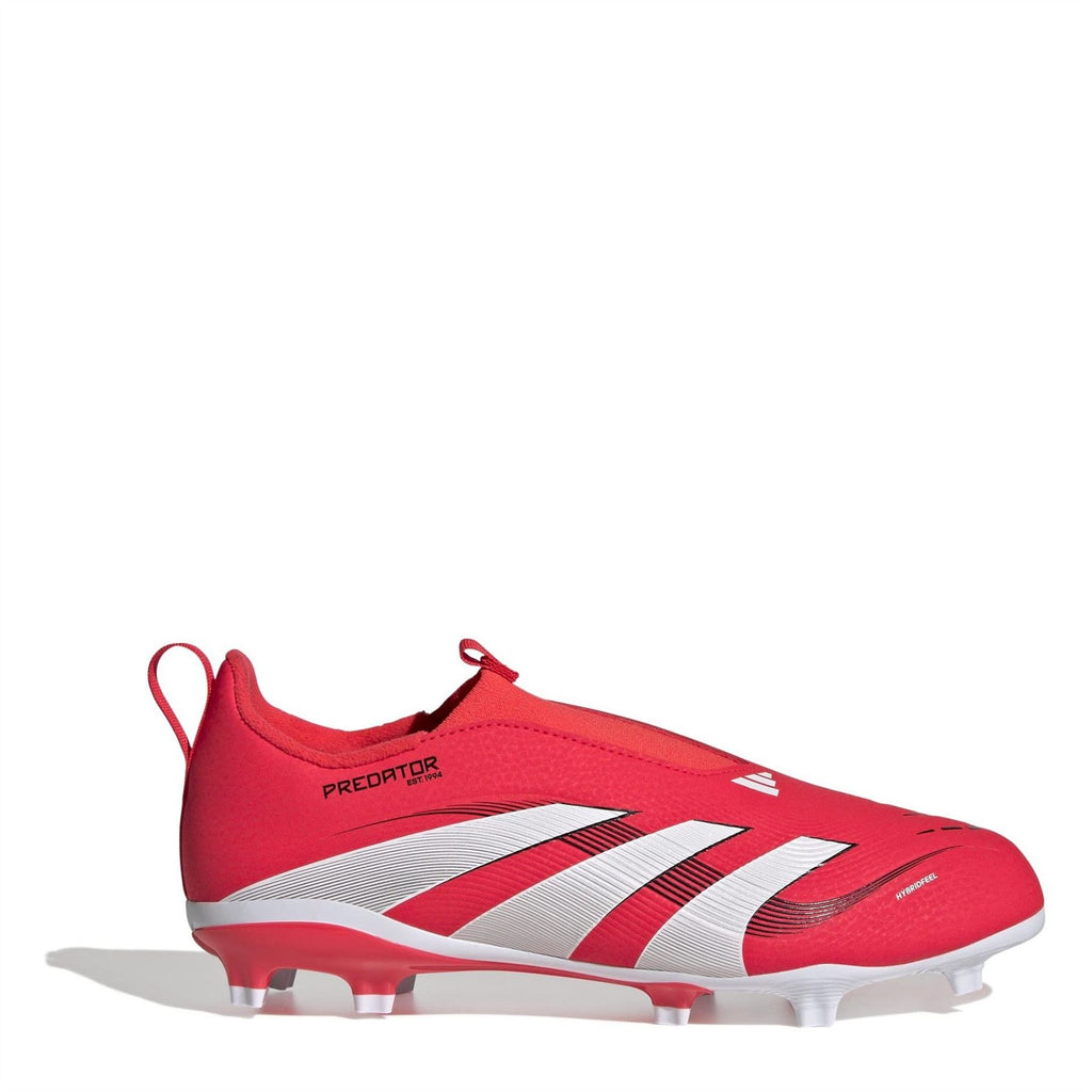 adidas Predator Junior Firm Ground Football Boots – Red/White adidas Predator Junior Firm Ground Football Boots – Red/White