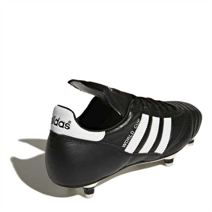 adidas World Cup Soft Ground Football Boots – Black/White - Image 4