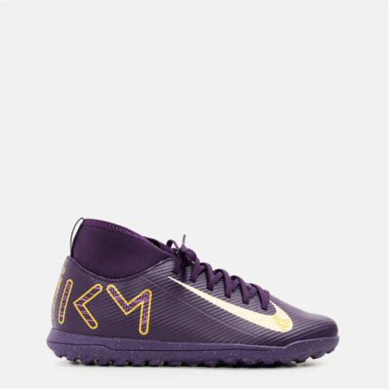 Nike Mercurial Superfly 10 Junior Turf Football Boots – Purple/Ivory