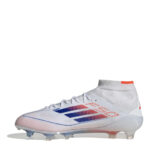 adidas Womens F50 Firm Ground Football Boots – White/Blue – view 2