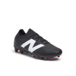 New Balance Tekela V4+ Firm Ground Football Boots – Black/White – view 2
