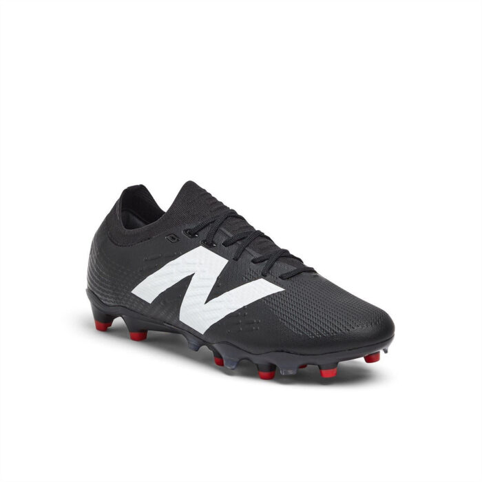 New Balance Tekela V4+ Firm Ground Football Boots – Black/White – view 2