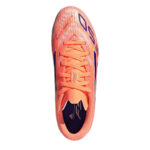 adidas F50 Junior Firm Ground Football Boots – Orange/Blue – view 5