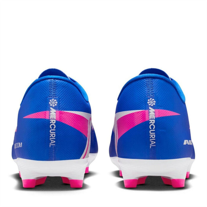 Nike Zoom Mercurial Vapor 16 Firm Ground Football Boots – Blue/Wht/Pink – view 5