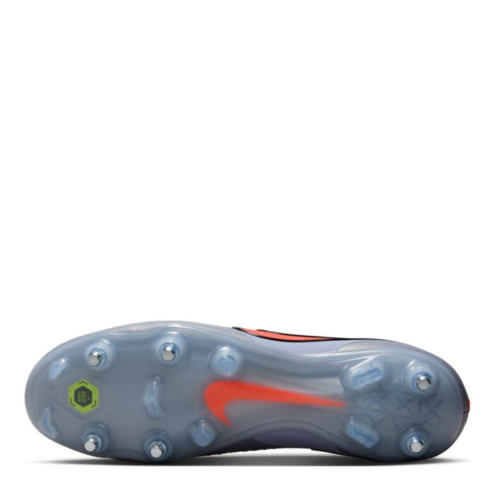 Nike Tiempo Legend 10 Soft Ground Football Boots – Blue/Black – view 3