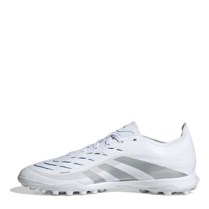 adidas Predator Turf Football Boots – White/Silver – view 2