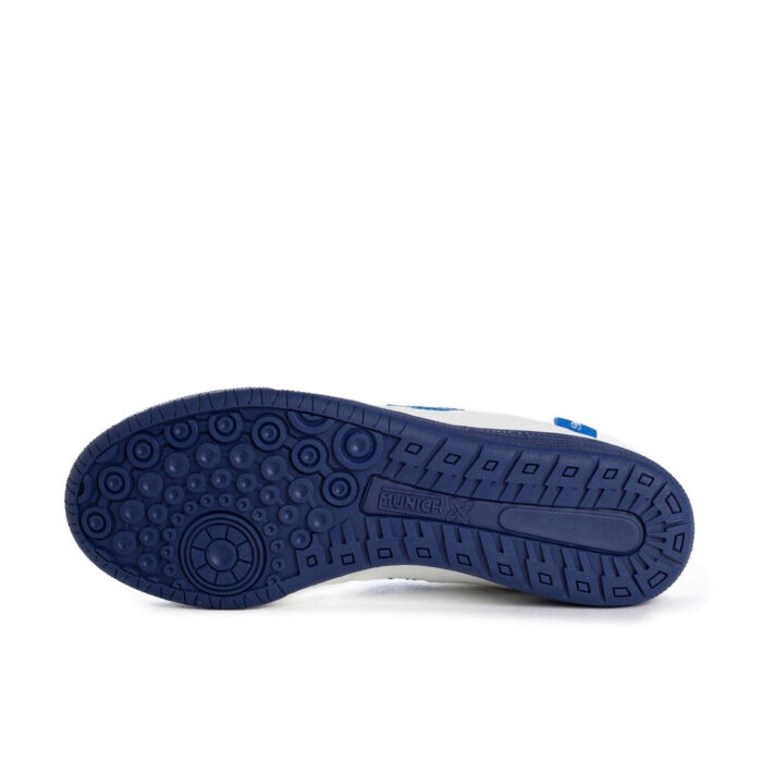 Munich G3 Profit Indoor Football Boots – White/Navy – view 4