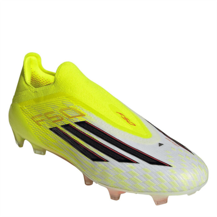 adidas F50 Firm Ground Football Boots – Solar Yellow – view 4