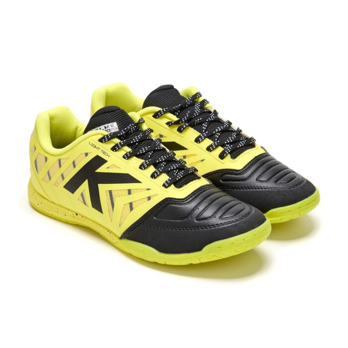 Kelme All Indoor Football Boots – Lime/Black - Image 4