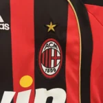 AC Milan 2006/07 Home Kids Retro Jersey And Shorts