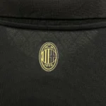 AC Milan 2024/25 125th Black goalkeeper Long Sleeves Retro Jersey