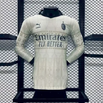 AC Milan 2024/25 Co-Branded Edition Long Sleeves Jersey Player Version
