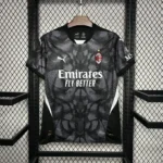 AC Milan 2024/25 Goalkeeper Jersey Black
