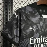AC Milan 2024/25 Goalkeeper Jersey Black