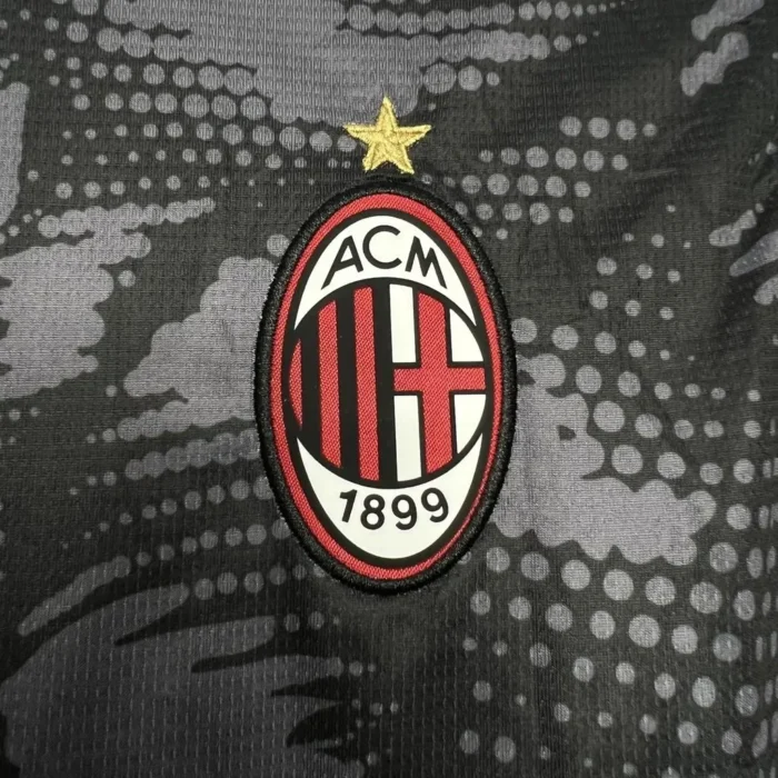 AC Milan 2024/25 Goalkeeper Jersey Black