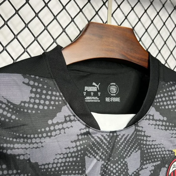 AC Milan 2024/25 Goalkeeper Jersey Black