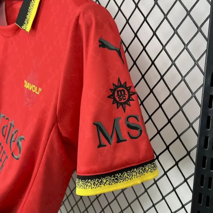AC Milan 2025/26 Co-Branded Red Edition Jersey