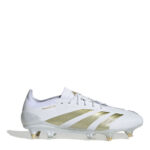 adidas Predator 24 Soft Ground Football Boots – White/Gold/Wht