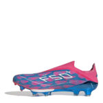 adidas Mens F50+ Firm Ground Football Boots – Blue/Pink - Image 2