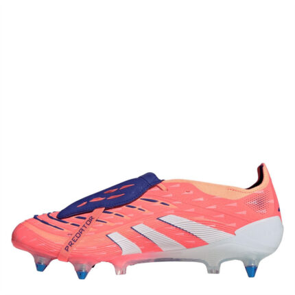 adidas Predator Soft Ground Football Boots – Orange/White – view 2
