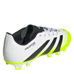 adidas Predator 4 Junior Firm Ground Football Boots – White/Blk/Lemon – view 4