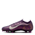 Nike Zoom Mercurial Vapor 16 Firm Ground Football Boots – Purple/Ivory – view 2