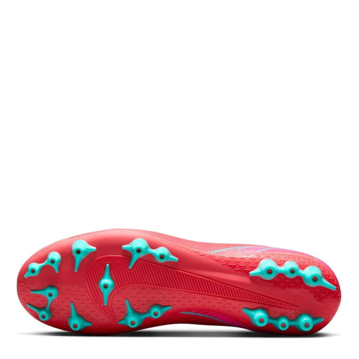 Nike Mercurial Vapor 16 Artificial Ground Football Boots – Red/Green – view 3