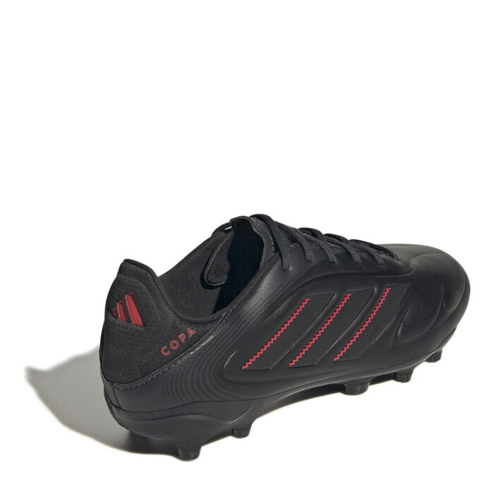 adidas Copa Pure 3 Junior Firm Ground Football Boots – Black/Grey - Image 4