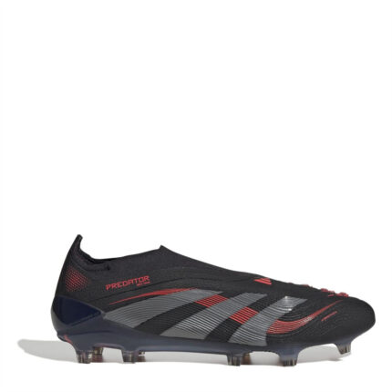 adidas Predator Firm Ground Football Boots – Black/Grey