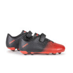 Karakal Gaelic 3 Junior Firm Ground Football Boots – Black/Red