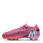 Nike Mercurial Vapor 16 Junior Firm Ground Football Boots – Pink-Black - Image 2