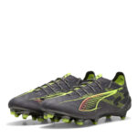 Puma Ultra 5 Firm Ground Football Boots – Silver/Yellow